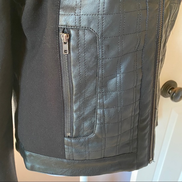 Larry Levine black vinyl jacket small - Picture 4 of 5